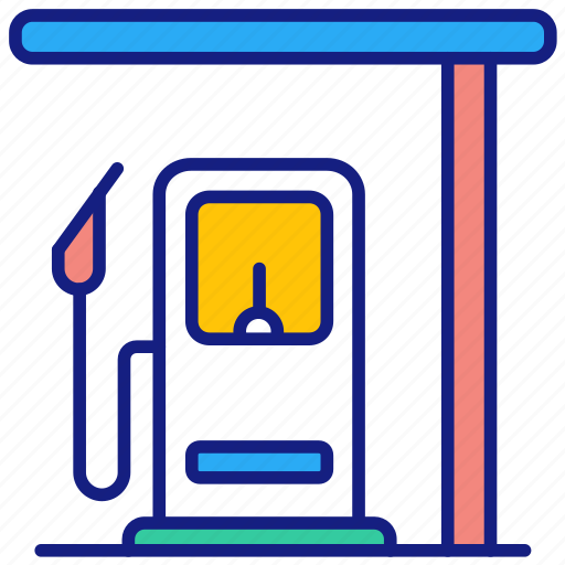 Gas, station, diesel, fuel, petrol, pump icon - Download on Iconfinder