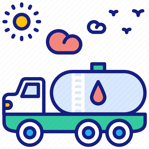 Transportation, fuel, heavy, machinery, truck, vehicle icon - Download on Iconfinder