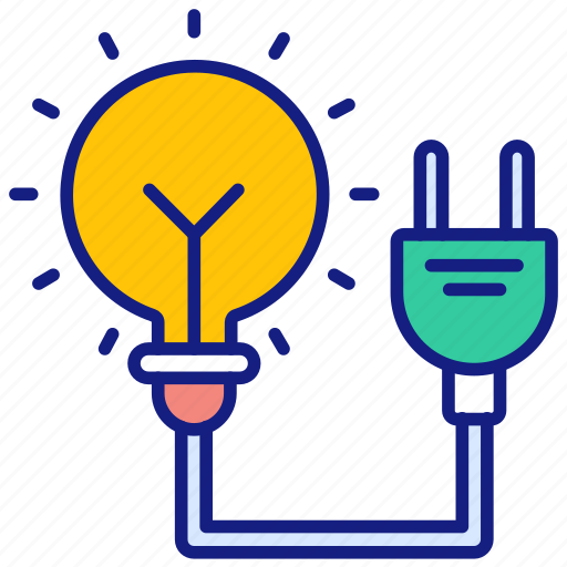 Electricity, eco, energy, bulb, environment, power, electric icon - Download on Iconfinder