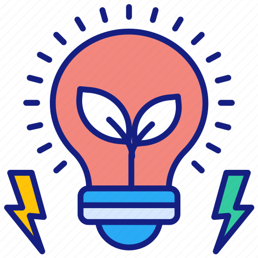 Eco, electricity, environment, environmental, lamp, plant icon - Download on Iconfinder