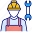 industry, worker, engineer, maintenance, man, technician 