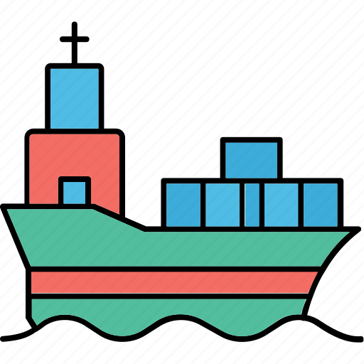 Cargo, boat, carrier, freight, ship icon - Download on Iconfinder
