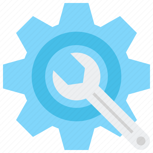 Cog, and, wrench, tools, manufacturing, settings icon - Download on Iconfinder