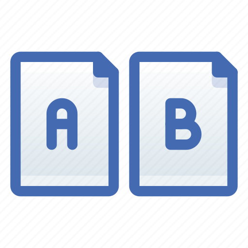 Ab, testing, document, file icon - Download on Iconfinder