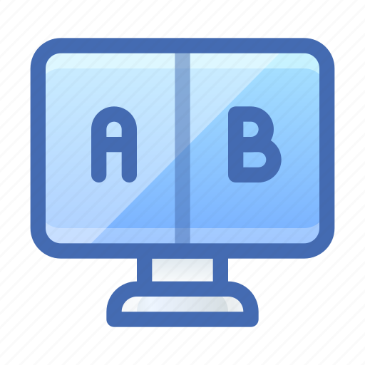 Ab, testing, desktop, computer icon - Download on Iconfinder