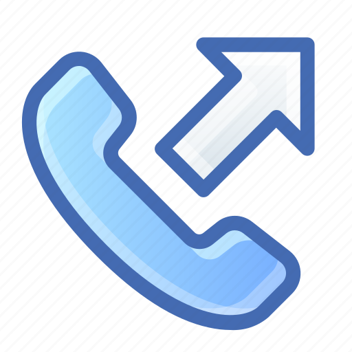 Phone, call, outgoing icon - Download on Iconfinder