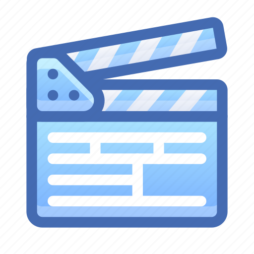 Cinema, clapper, movie, video icon - Download on Iconfinder