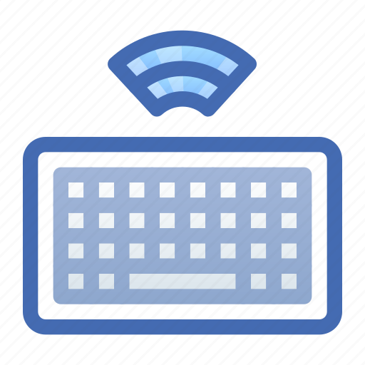 Keyboard, keypad, input, wireless icon - Download on Iconfinder