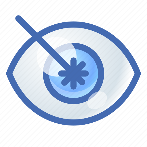 Eye, vision, laser, correction icon - Download on Iconfinder