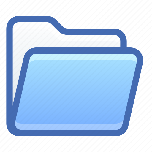 Folder, open, file icon - Download on Iconfinder