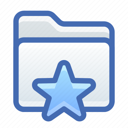 Folder, favorite, star icon - Download on Iconfinder