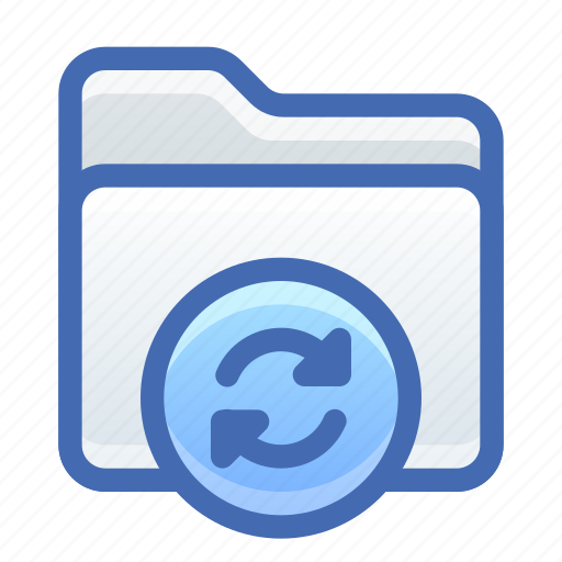 Folder, sync, synchronize icon - Download on Iconfinder