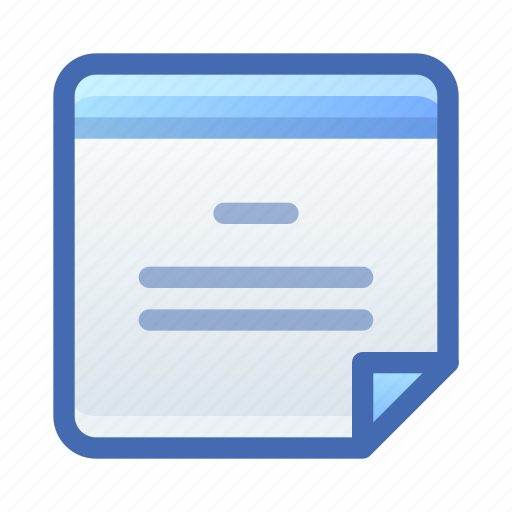 Sticky, paper, note icon - Download on Iconfinder