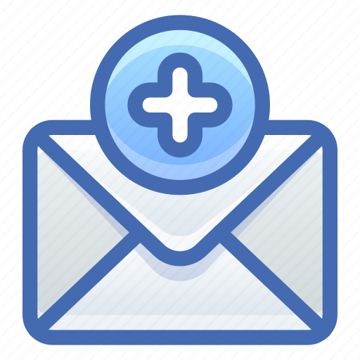 Email, mail, add, new icon - Download on Iconfinder