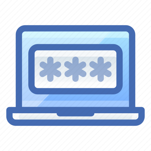 Password, safe, secure, laptop icon - Download on Iconfinder