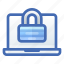 laptop, lock, encrypted, safe 