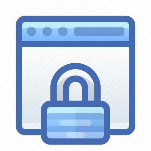Browser, encryption, web, lock, safe icon - Download on Iconfinder