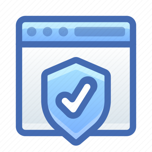 Browser, shield, protection, safe, secure icon - Download on Iconfinder