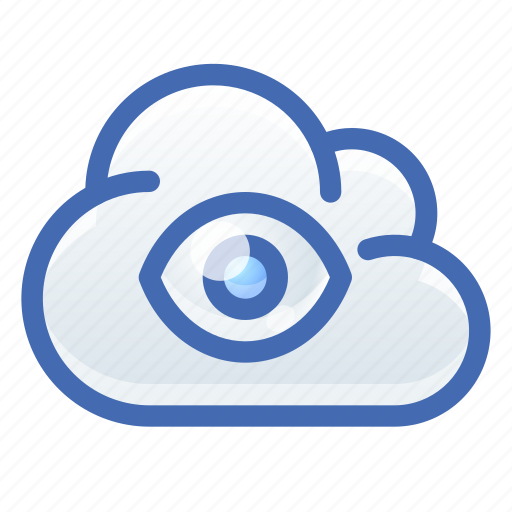 Cloud, eye, privacy icon - Download on Iconfinder