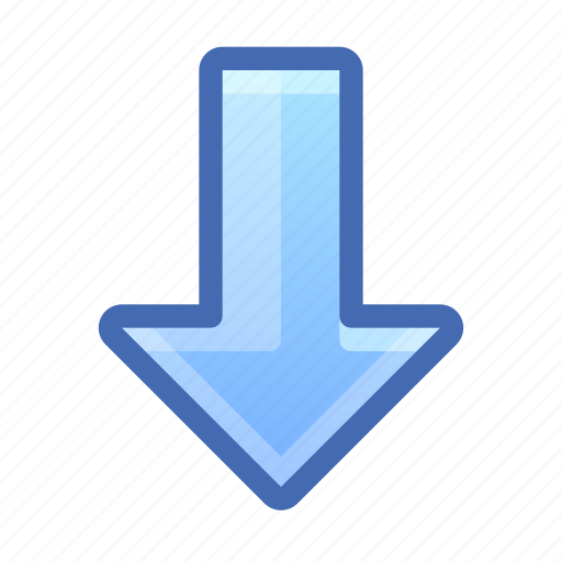 Arrow, down, bottom icon - Download on Iconfinder