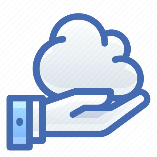 Cloud, share, hand icon - Download on Iconfinder