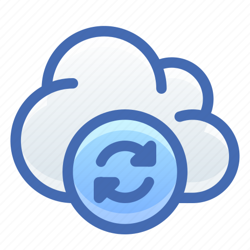 Cloud, internet, sync, synchronize icon - Download on Iconfinder