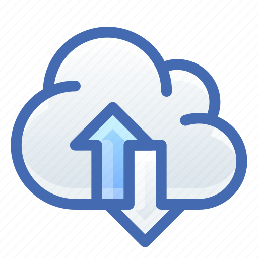 Cloud, sync, synchronize, traffic, internet icon - Download on Iconfinder