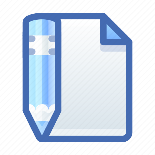 Pencil, document, edit, write icon - Download on Iconfinder