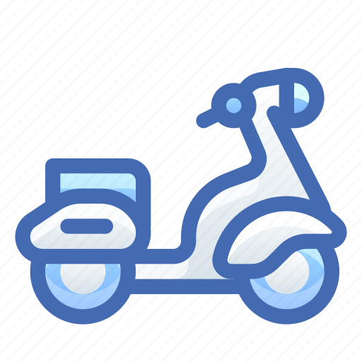 Moped, scooter, motorbike icon - Download on Iconfinder
