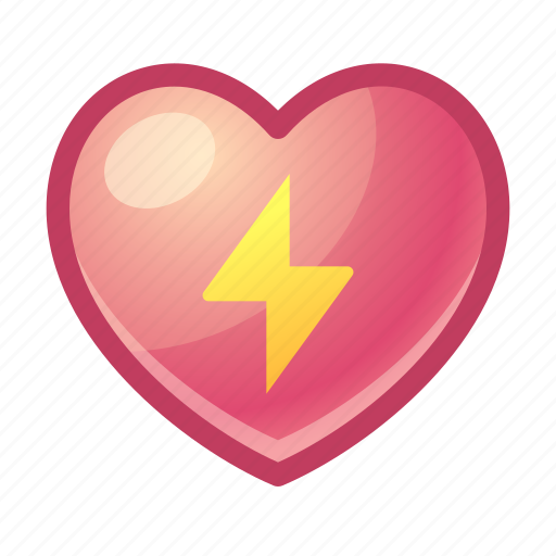 Heart, love, energy icon - Download on Iconfinder