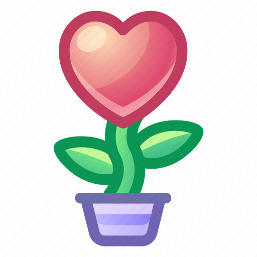 Flower, love, raise icon - Download on Iconfinder