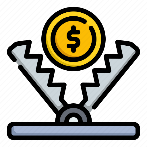 Trap, dollar, money, illegal, corruption, fraud icon - Download on Iconfinder