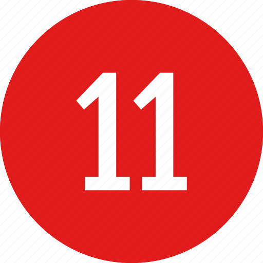 Eleven, number icon - Download on Iconfinder on Iconfinder