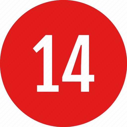 red number 14