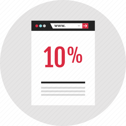 Data, infographic, ten percent, web icon - Download on Iconfinder