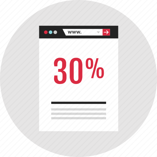 Data, infographic, rate, thirty percent icon - Download on Iconfinder