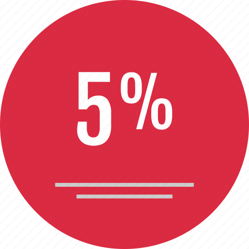 Data, five percent, infographic, percent icon - Download on Iconfinder