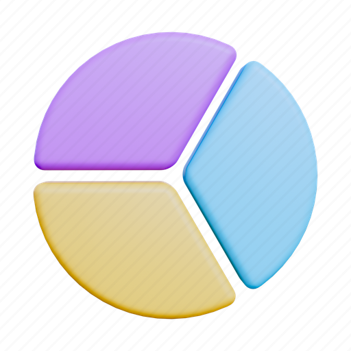 Pie chart, pie graph, graph, chart, analytics, statistics, infographic 3D illustration - Download on Iconfinder