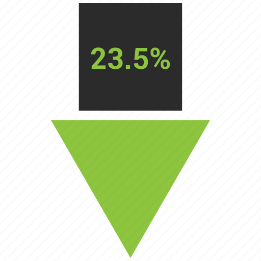 Arrow, percent, percentage, three, twenty icon - Download on Iconfinder