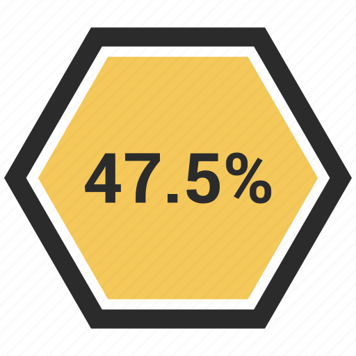 Forty, percentage, pie, percent, seven, chart, graph icon - Download on Iconfinder