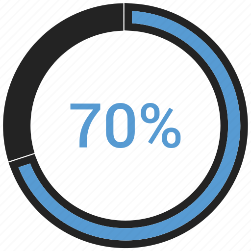 Graphic, info, percent, seventy icon - Download on Iconfinder