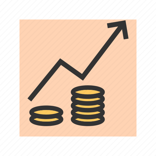 Arrow, chart, economy, graph, growth, rise, rising icon - Download on Iconfinder