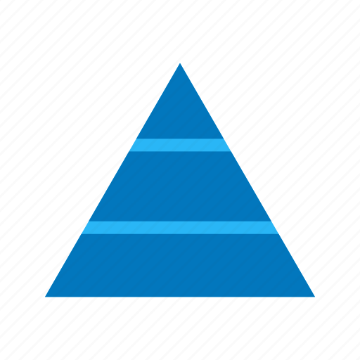 Business, chart, diagram, graphic, growth, pyramid, triangle icon - Download on Iconfinder