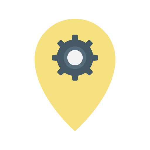 Location, settings icon - Free download on Iconfinder