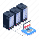 server network, server room, data bank, datacenter network, storage servers