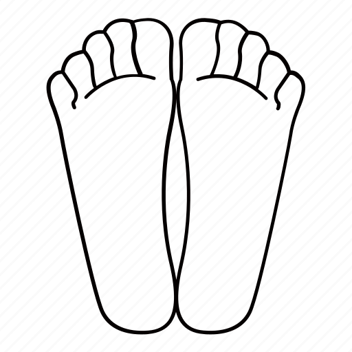 Feet, foot, massage, outlines, podiatrist, podiatry, size icon - Download on Iconfinder