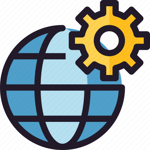 Development, earth, management, process, world wide icon - Download on Iconfinder
