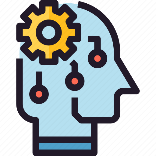 Artificial, human mind, intelligence, process, thinking icon - Download on Iconfinder