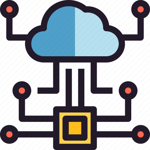 Cloud, network, solution, storage, technology icon - Download on Iconfinder