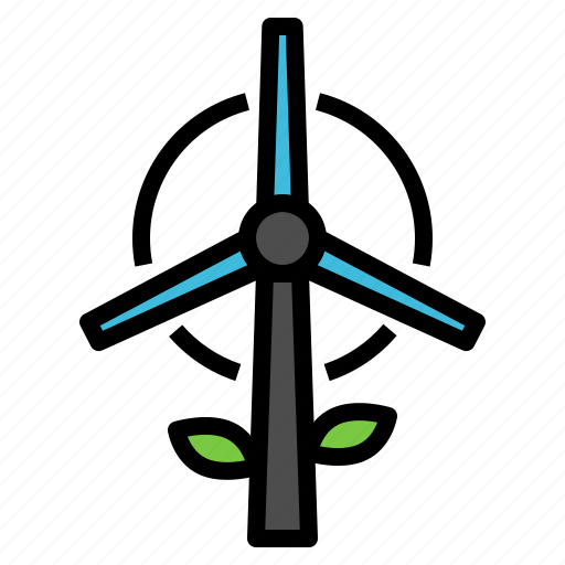 Ecology, energy, turbine, wind, windmill icon - Download on Iconfinder